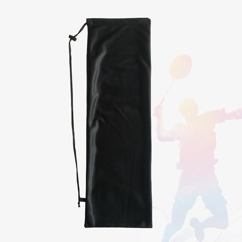 

1 шт. утолщенная мягкая сумка для бадминтонных ракеток с плечевым ремнем для 2 ракеток 2pcs чёрный