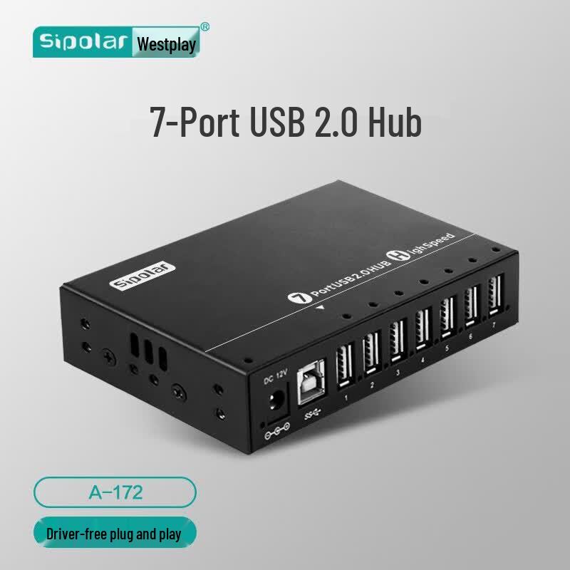 SIPOLAR 7-Port USB Hub