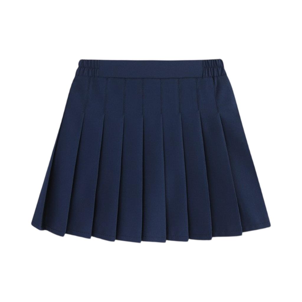 Girls' Pleated Skirt - School Style A-Line Skirt