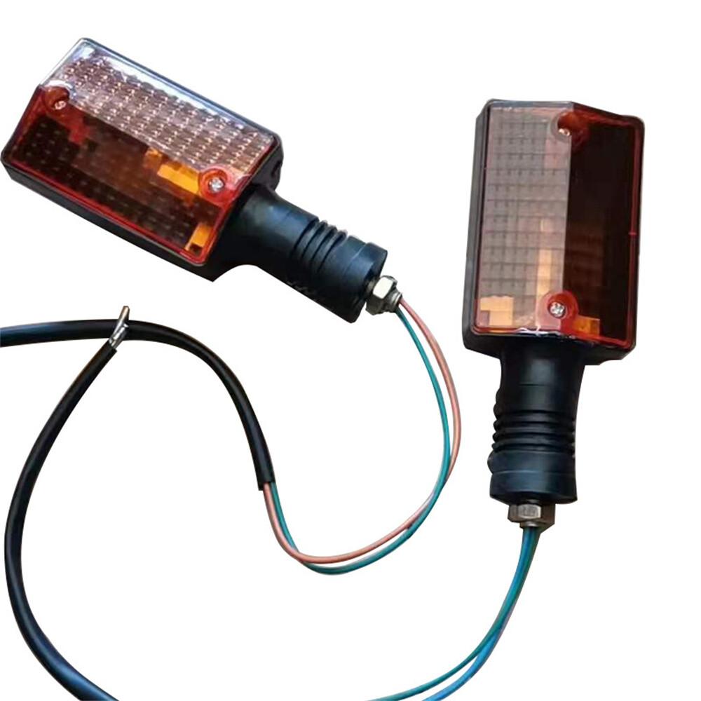 2pcs 12V Rear Turn Signal Lights For Yamaha XT350 XT600 XT550 XT250 DT125 DT175