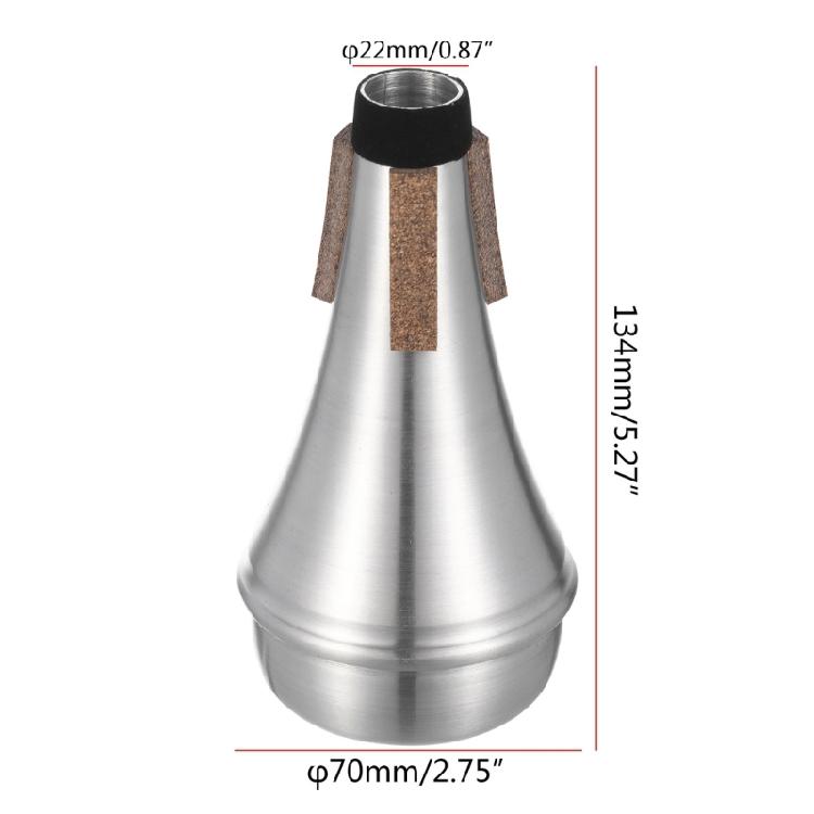 Stylish Trumpet Mute Silencers for Traveling Musicians Portable Mute Dampener