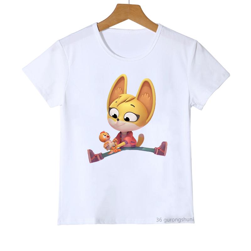 T-Shirt For Boys/Girls Funny Animethe Creature Cases Cartoon Print Tshirt Kids Summer Fashion Boys Clothes Short Sleeve Tops