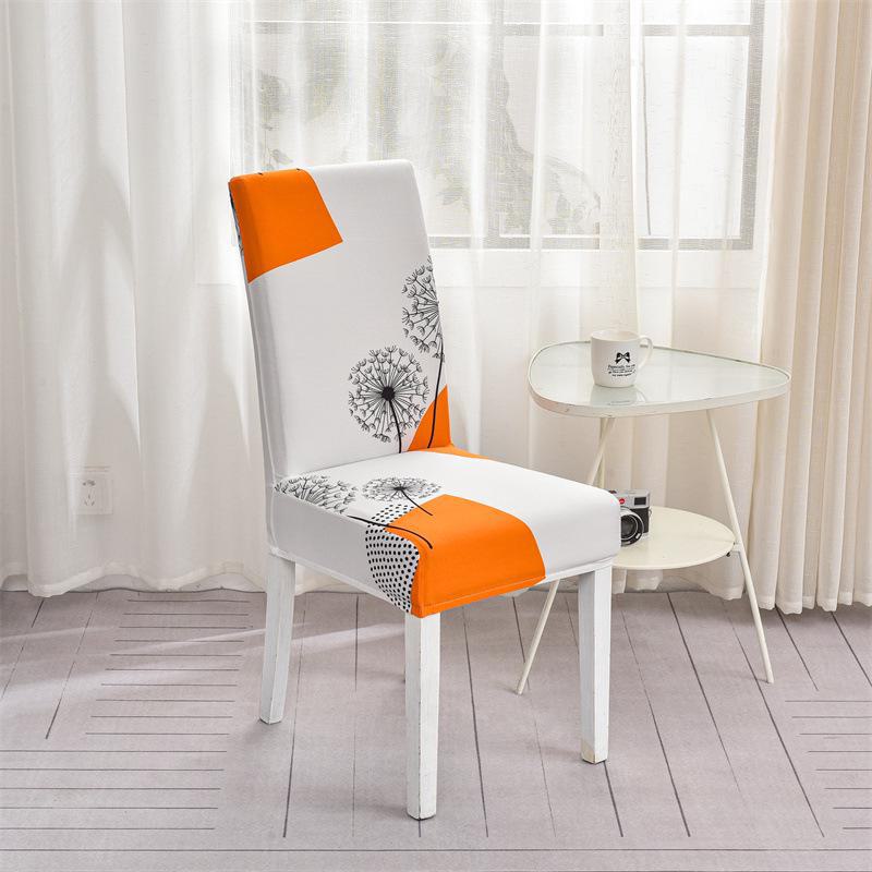 Universal Elastic Fabric Dining Chair Cover for All Seasons