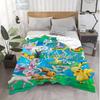 Shaggy Throw Blanket for Sofa Kawaii Pokepokes Fluffy Soft Blankets Bedroom Decoration Home Bedspread on the Bed Warm Winter Nap