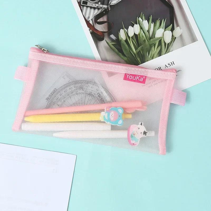1pc Document Bag Folder for Documents Capacity A4 Zipper File Pocket Storage Organizer Office School Supply Waterproof