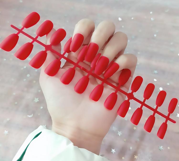 

24 шт./компл. DIY быстрые ногти, матовые, матовые, длинные, Т, однотонные, накладные ногти, разноцветные полоски, готовый маникюр, маникюр