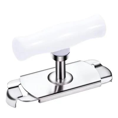 Adjustable Stainless Steel Jar Opener Lids Off Bottle Can Opener for 3-9.5cm Kitchen Tool - Non-Slip Grip Kitchen Accessory