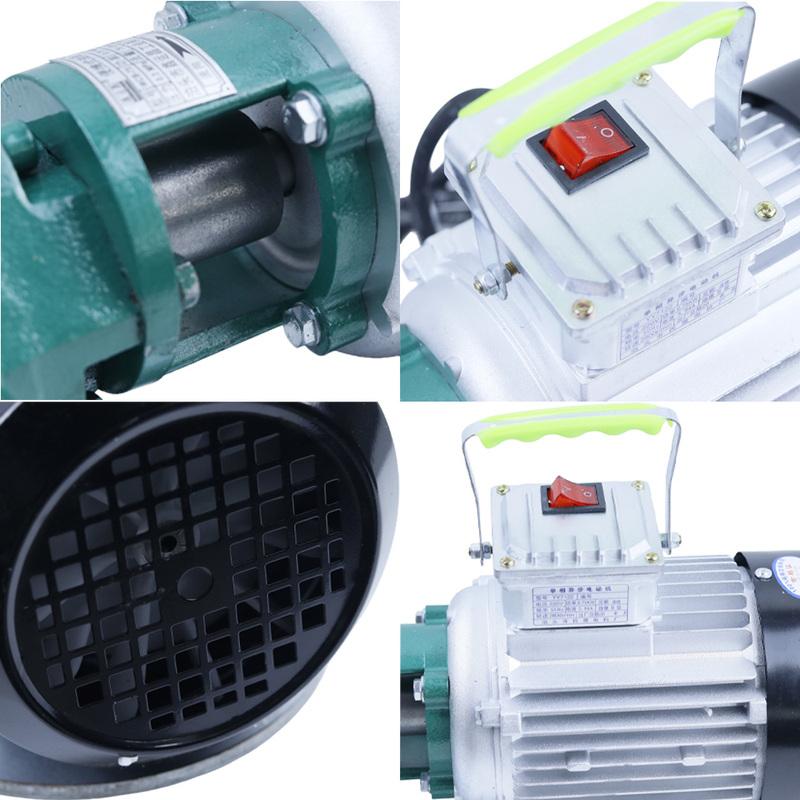 WCB-75 Self-Priming Gear Oil Pump Portable Cast Iron High Temperature Electric Gear Pump 750W Small High Viscosity Oil Pump 220V