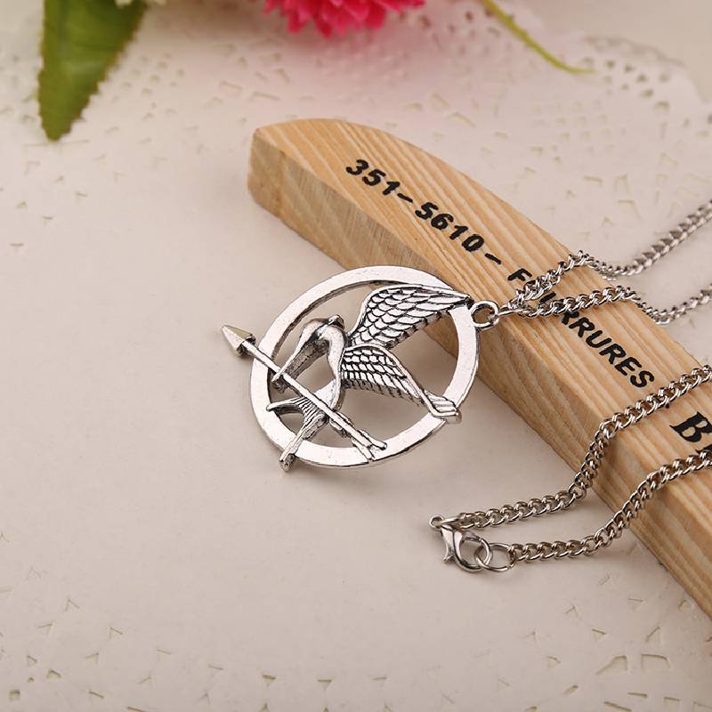 Hunger Gamesmockingjay The Doublesided Pendant Necklace Jewelry Peripheral