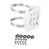 Security Camera Vertical Pole Mount Adapter Metal Bracket Universal for LED Wall Light