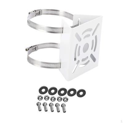 Sicherheitskamera Vertikale Stangenhalterung Adapter Metallhalterung Universell für LED-Wandleuchte