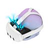 Face Cover with Cooling Fan Facial Interface Radiator Rechargeable Cool Mask with Anti-Leakage Nose Pad for Meta Quest 3