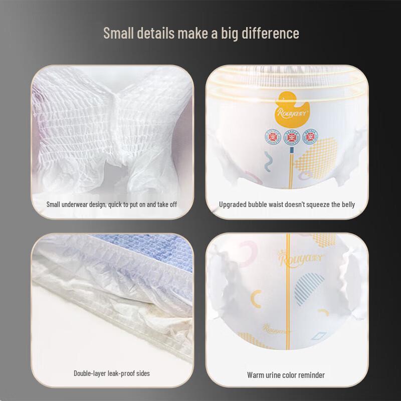 Roya Silk Soft Ultra-Thin Pull-Up Diapers