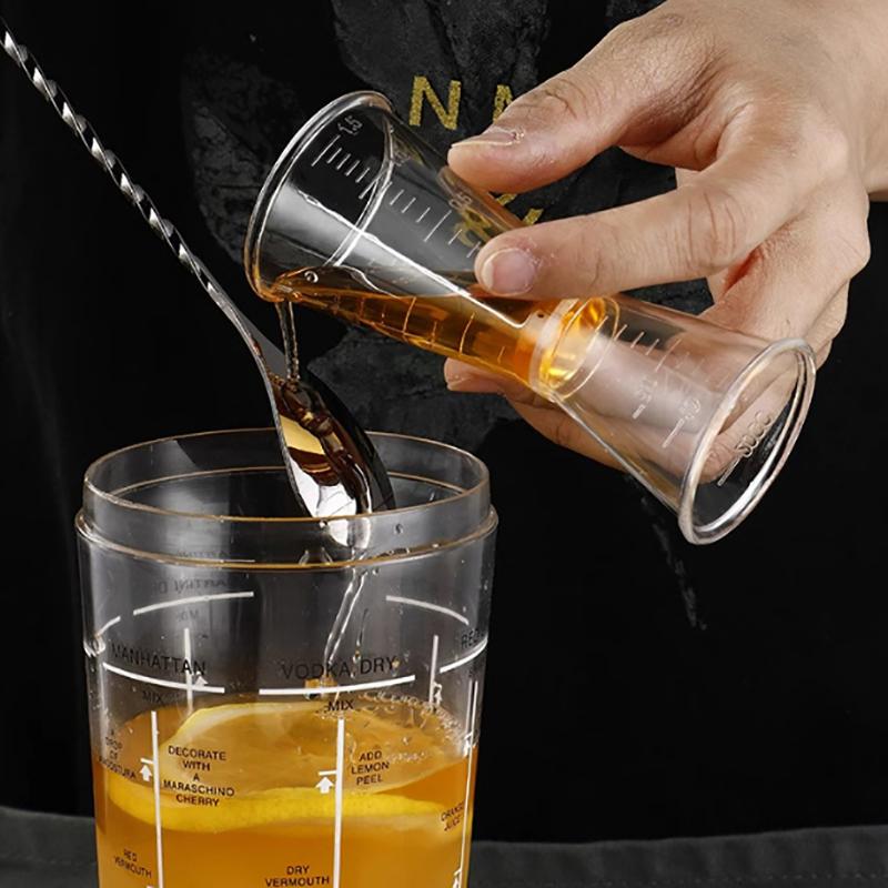 20cc Cocktail Measuring Cup With Graduations Double-Ended Millimeter
