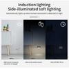 Motion Sensor LED Night Light Battery Powered Indoor Night Lamp  for Bedroom Wall Staircase Closet Aisle Body Induction Lamp
