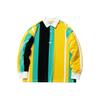 Li Ning Skateboard Series Fleece Warm Color Block Long Sleeve Polo Shirt Men Tops Daffodil-Yellow APLR003-5