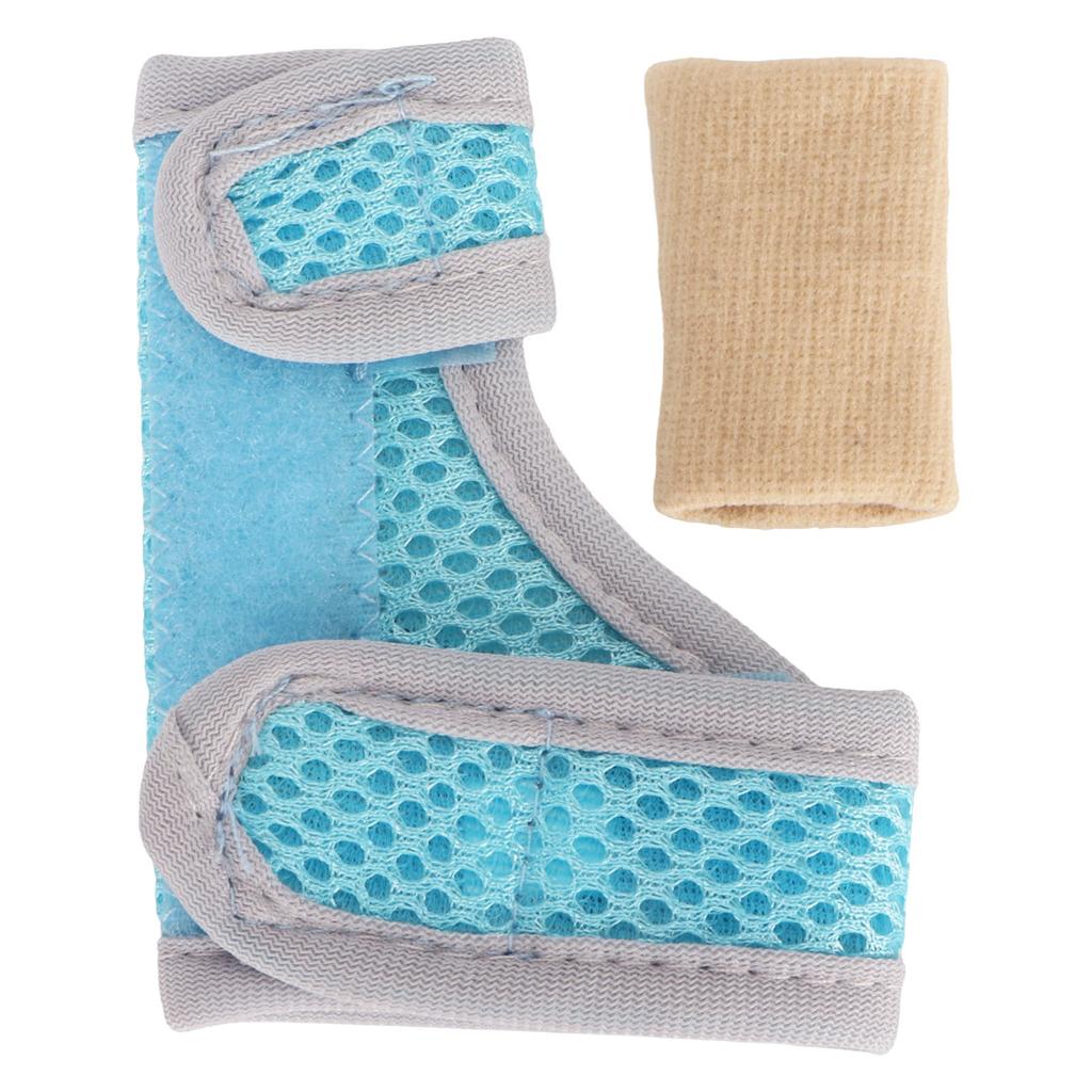 Kids Left Thumb Splint Thumb Wrist Stabilizer Joint Correction Protection Support Brace with Finger Sleeve XS for 3