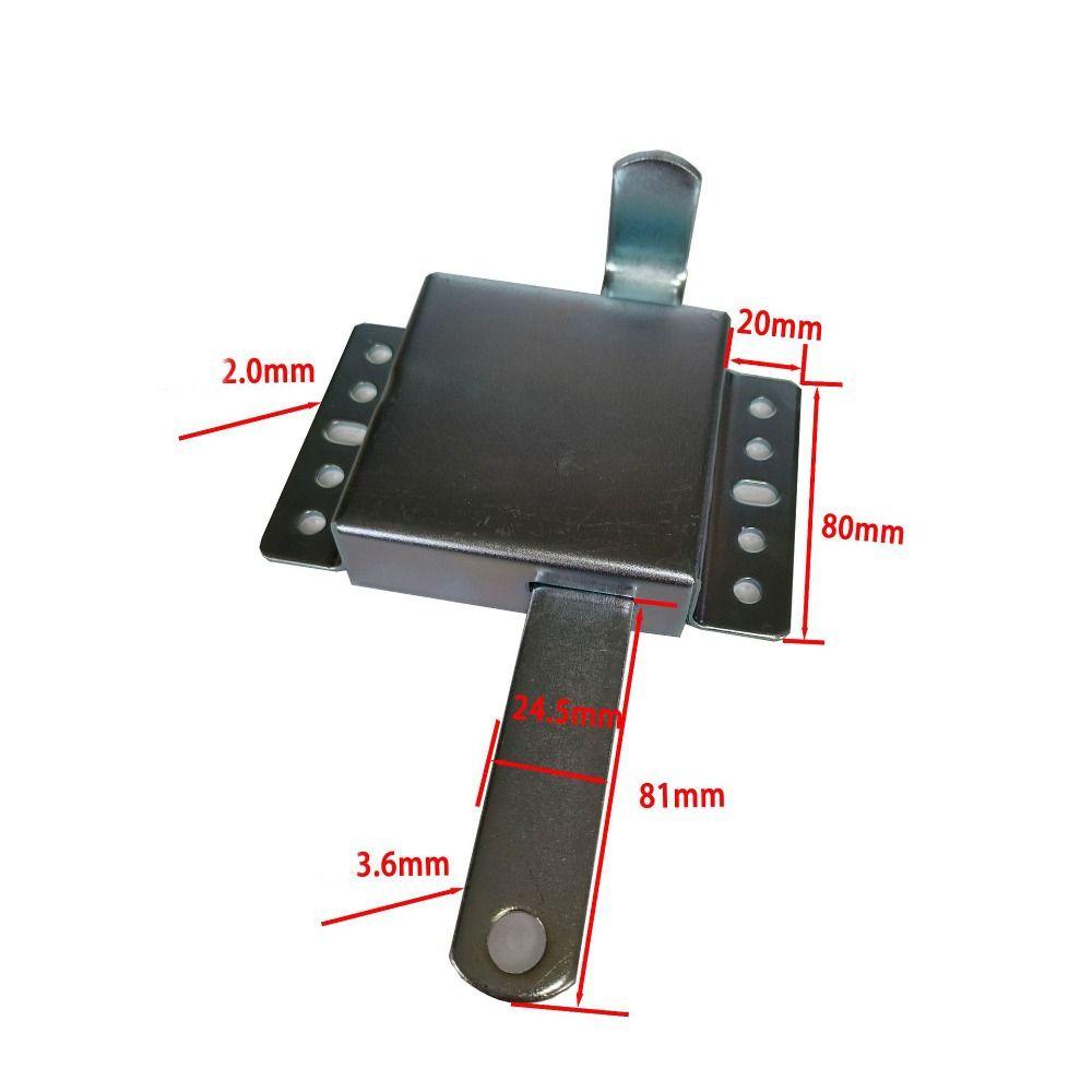Heavy Duty Slide Latch Galvanized Steel Door Locking Kit Essential Garage Door Locks  Garage Doors