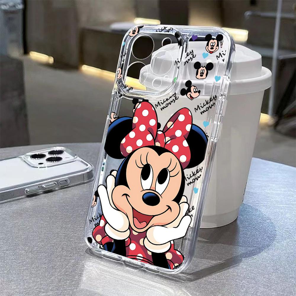 

Lovely Mickeys Mouses Phone Case For Samsung Galaxy S26 S25 S24 S23 S22 S21 S20 FE Note20 Note10 Edge Plus Ultra Lite 5G Clear Samsung S23 FE 5G