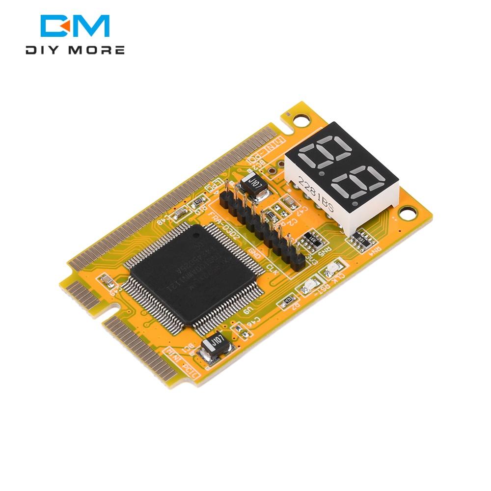 Mini PCI PCI-E Debug Card Expert Fault Diagnostic 2-Digit Laptop Computer Motherboard Post Tester PCI Express PC Analysis Card