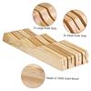 New In-drawer Knife Tray Wood Knife Organizer Kitchen Drawer Cutlery Storage Tableware Container Western Knife Tray Organizer