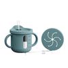 Children's Straw Drinking Cup Food-grade Silicone Baby Learning Drinking Cup Duckbill Cup