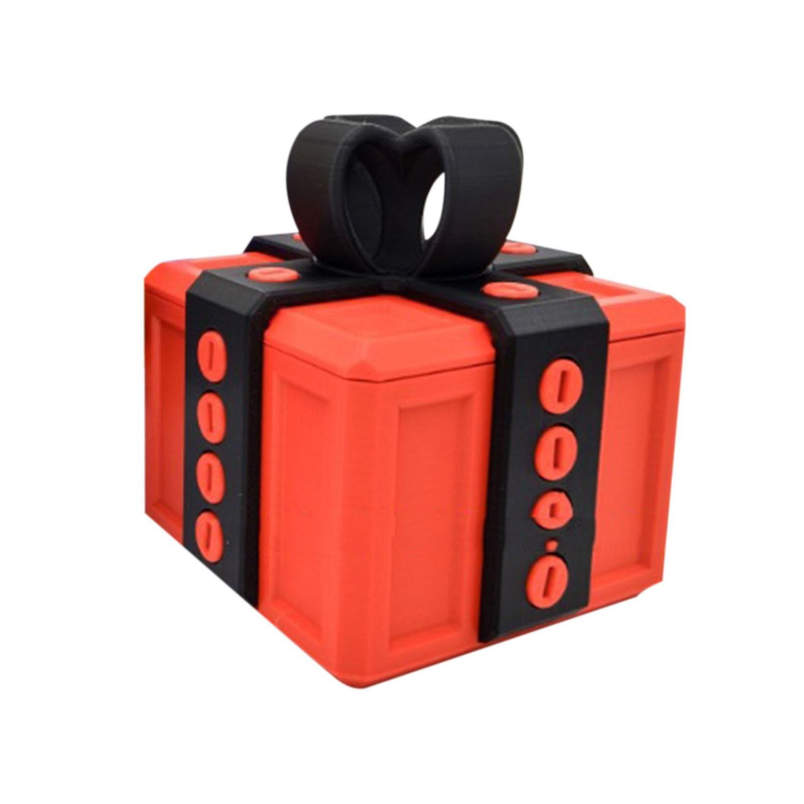 

KENXY Новая раздражающая подарочная коробка 3D-печатная раздражающая подарочная коробка с орнаментом One Size