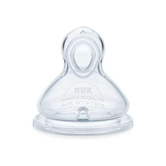 NUK Premium Choice Replacement Nipple for 6-18 Months Y-Cut Nipple for Bottle Baby Baby Items FDNK10721323