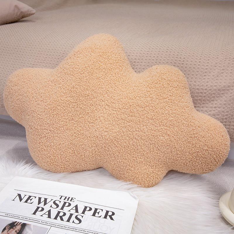 Nordic Style Cloud Donut Throw Pillow Plush Toy Ball Doll Home Sofa Pillow Cushion Doll