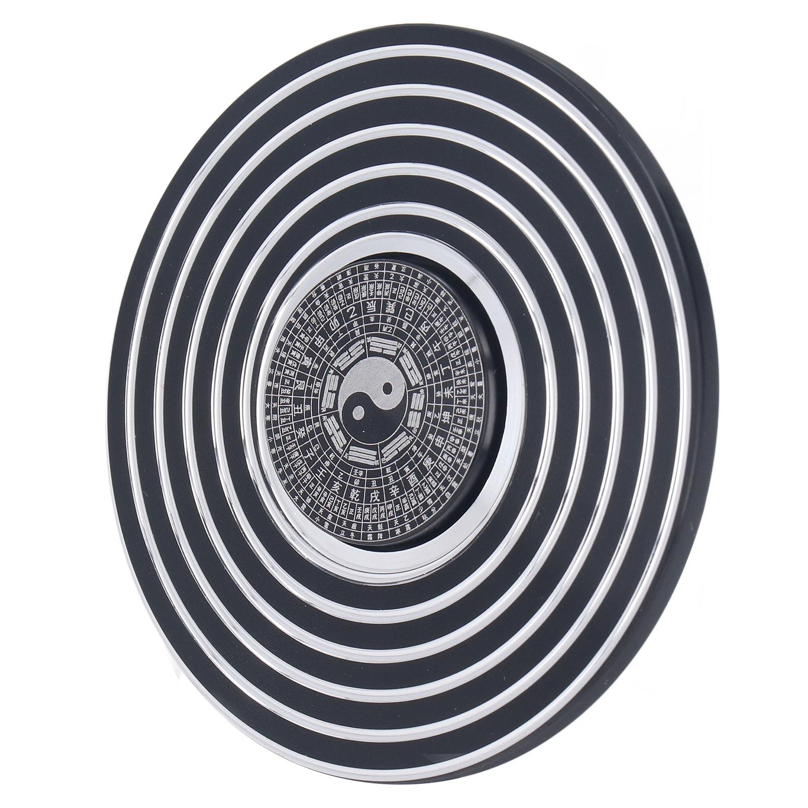 Metal Fingertip Rotation Toy Tai Ji Eight Trigram Compass Design 8cm for Kids Adults