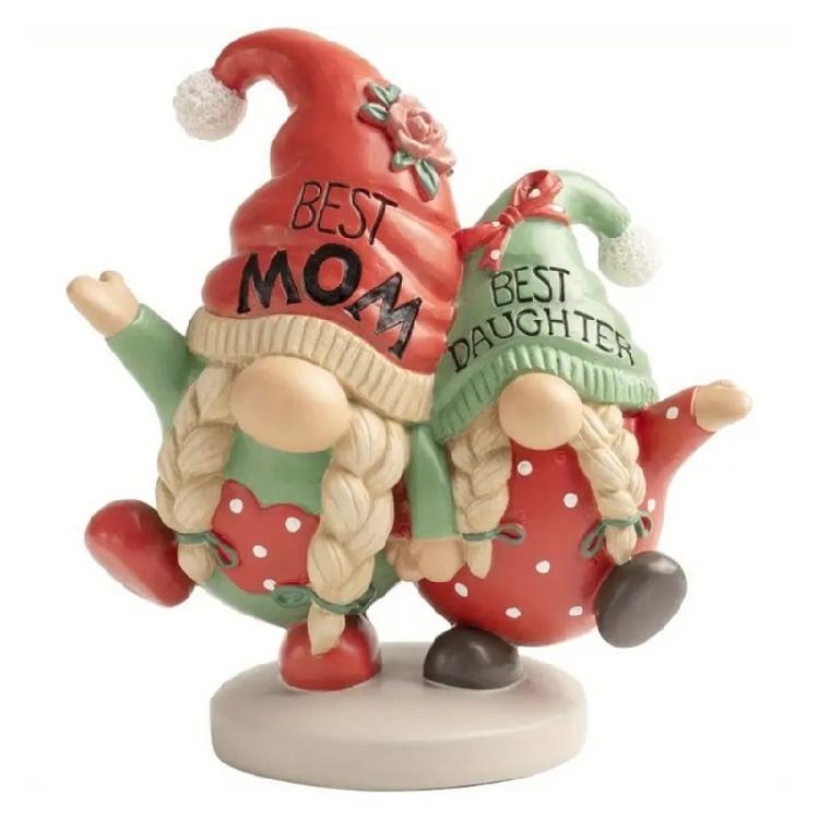 

Greenhouse Ornaments Garden Gnomes Resin Statue Lovely Mom And Child Sculptures Home Decors Suitable For Tables Sofas Book 1