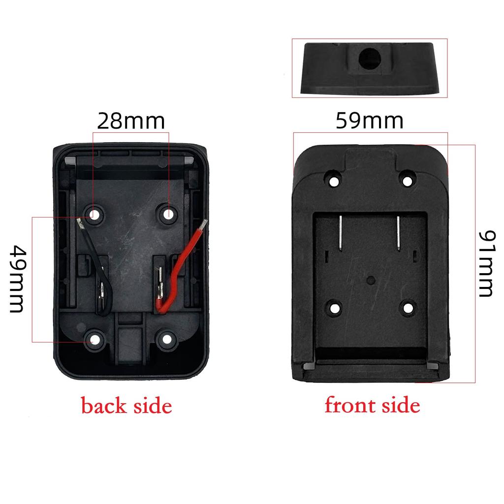 Battery Adapter Converter for Dayi For A32106 Power Supply with Options Without Cable With Cable and Switch for Car Use