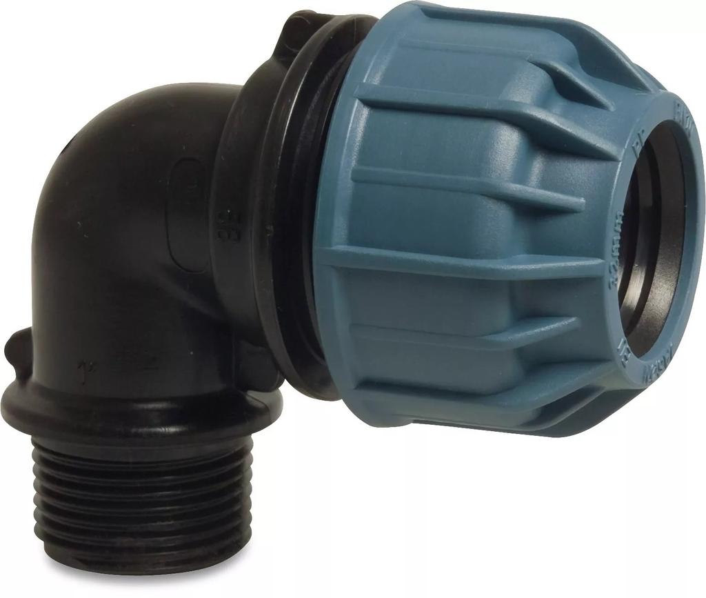 Kolano Jason 90° Pp 32Mm X 3/4" Gz 10Bar