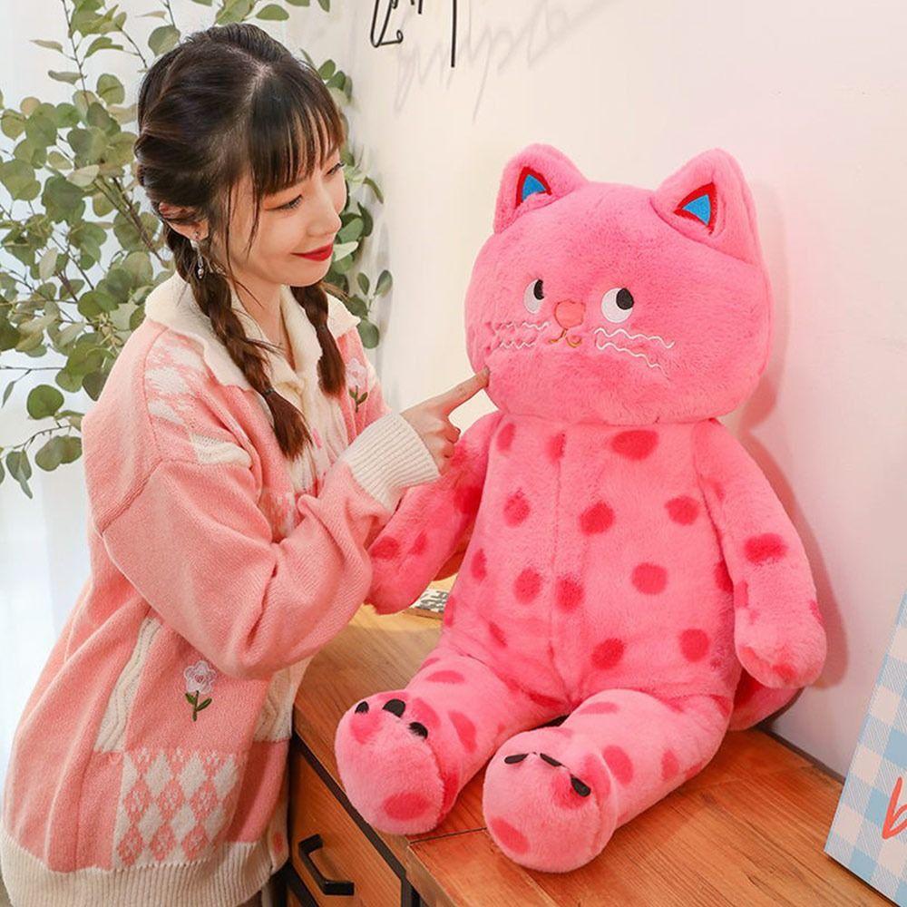 Plush Plush Cat Doll 40cm Animal Plush Toy Creative Stuffed Animal Pillow  Sleeping Gift