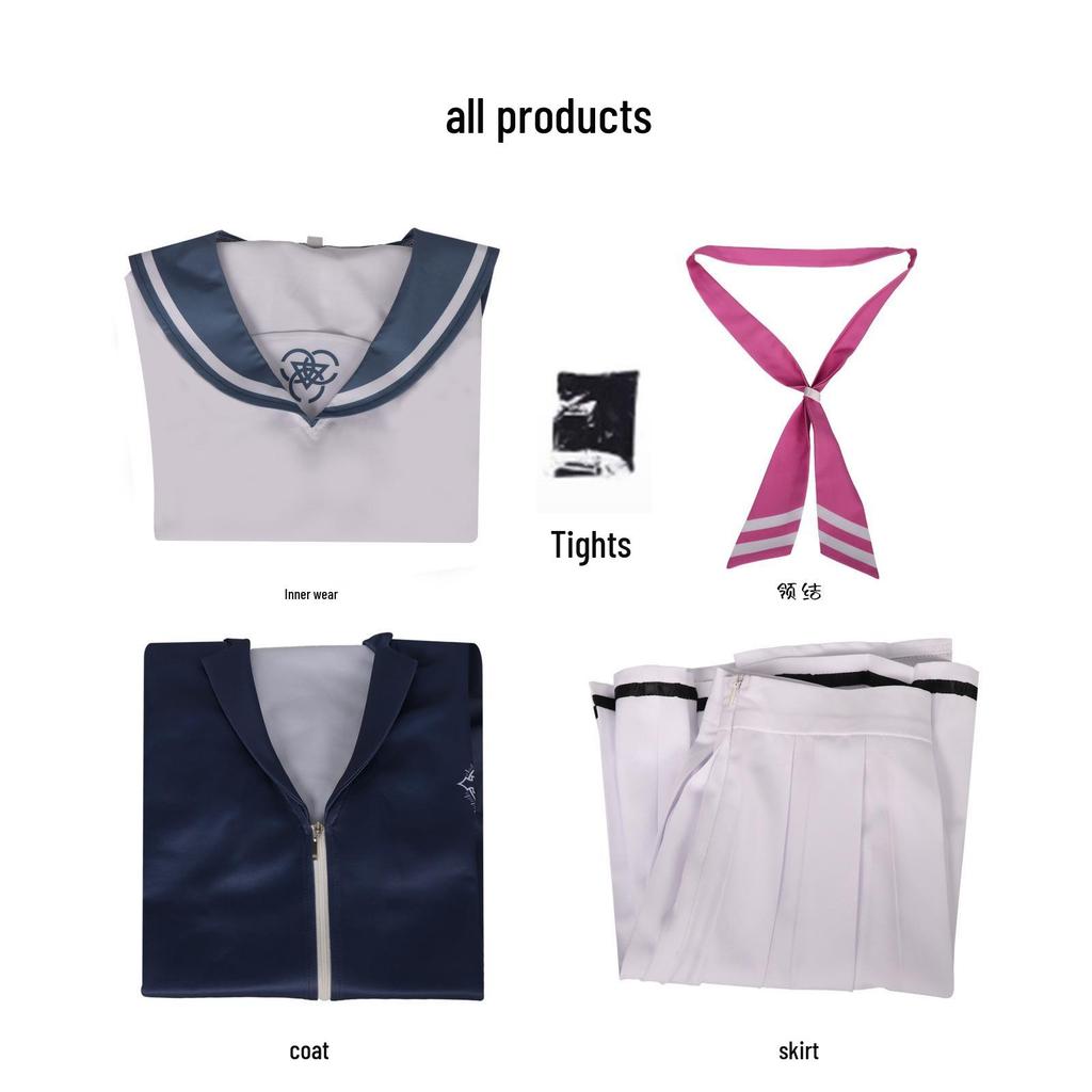 Blue Archive Anime Cosplay Costume Set for Men and Women - Role-Playing & Halloween