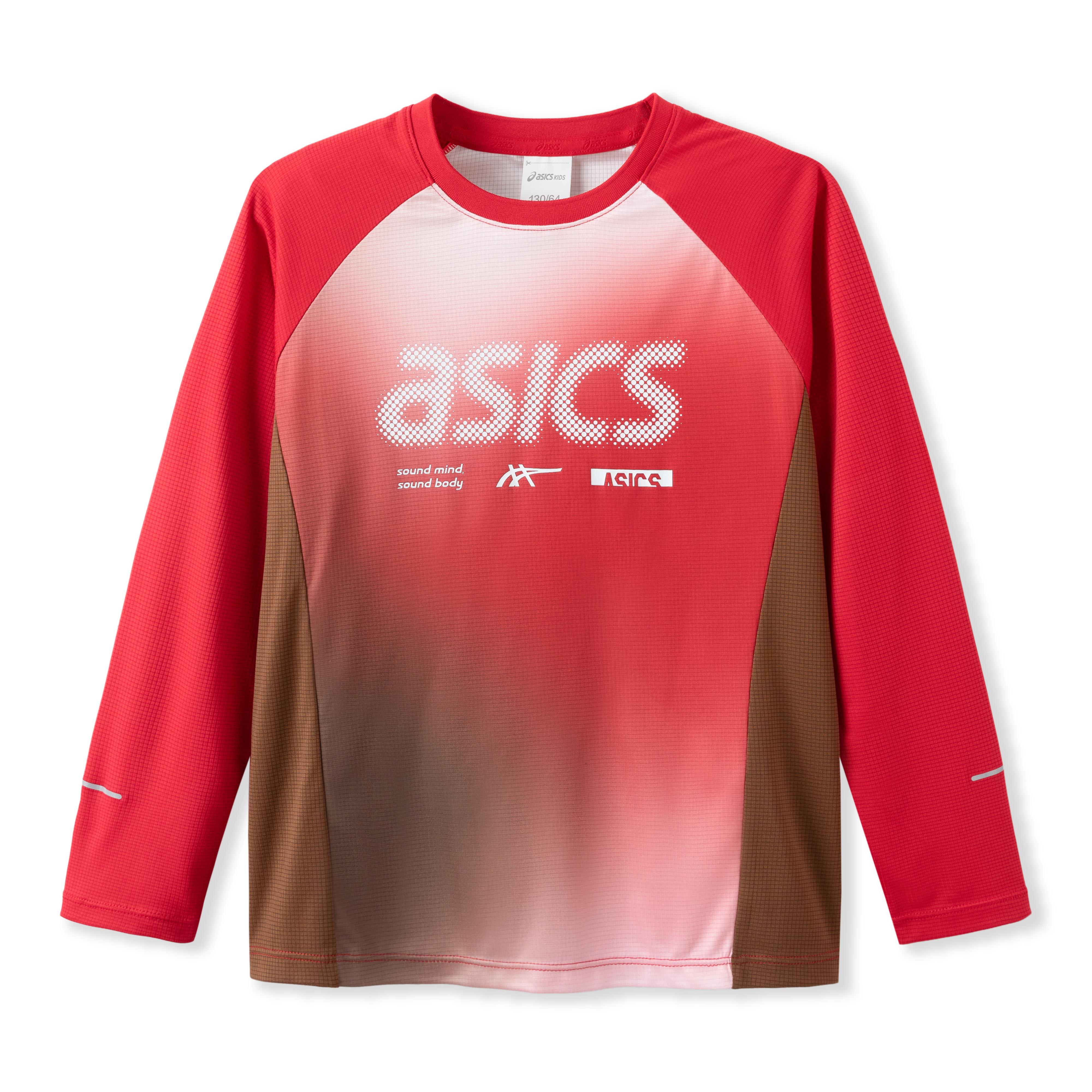 ASICS T Shirt 1000 Red Teenagers 331261002403-1000 120