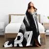 CR7 Cristiano Ronaldo Blankets Soft Warm Flannel Throw Blanket Bedding for Bed Living Room Picnic Travel Home Sofa