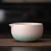 Ceramic Handmade Green Tea Cup Handcrafted Japanese Traditional Matcha Bowl  Tea Accessories for Tea Lovers
