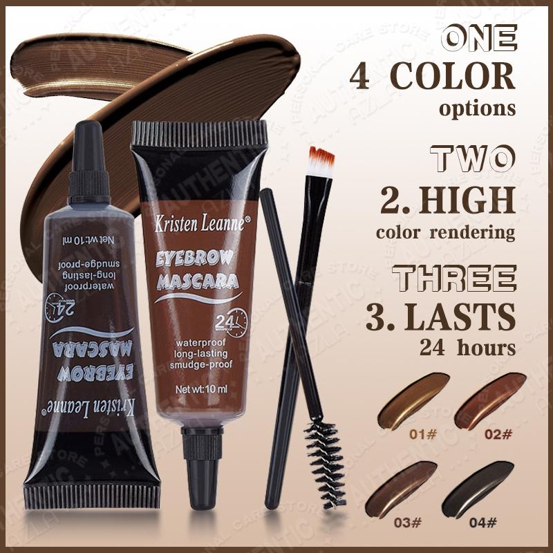 4 Colors Waterproof Shape Liquid Eyebrow Dye Natural Long Lasting Eyebrow Brow Gel Cream Makeup Color Cosmetic