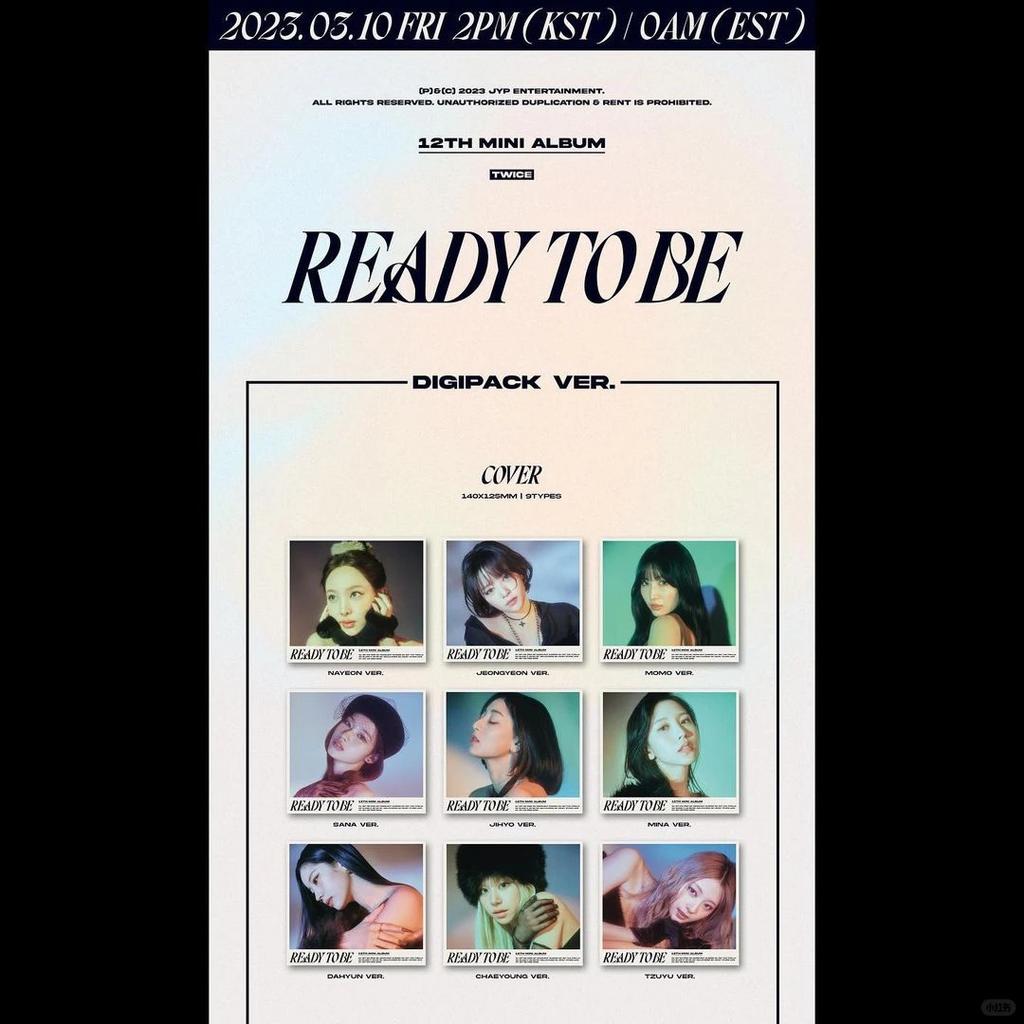 Twice [ BEREIT ZU SEIN ] (Digipack Ver)