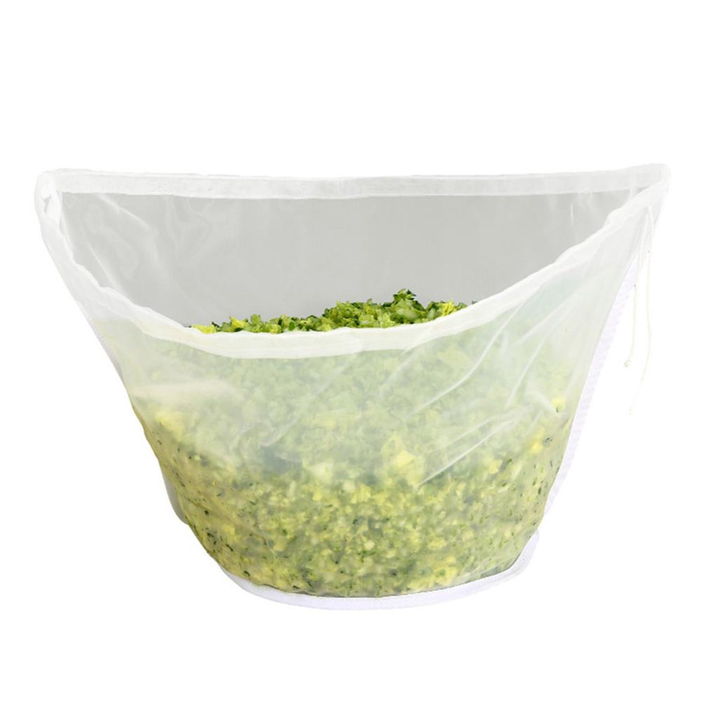 3Pcs Mesh Cheesecloth Bags for Nut Milk Soy Milk Reusable Straining Bags for Dumpling Fillings Unbleached Cloth Strainer
