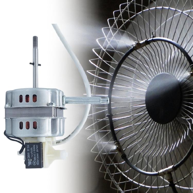 3-hastighets elektrisk fläktsmotor Bordsfläktsmotor Golvfläktsmotor Ersättning för hushållselektrisk fläkt Stående fläkt Tillbehör