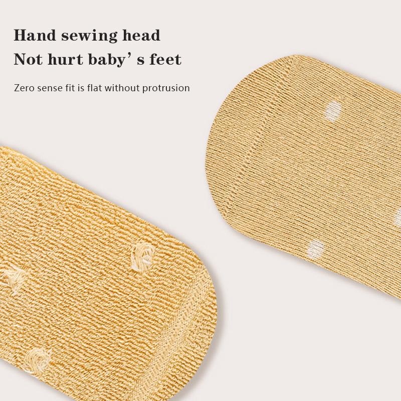 3 Pairs/Lot Thick Baby Mid Tube Socks For Winter Warm Newborn Mid Tube Socks Cartoon Dog Socks For Boys And Girls
