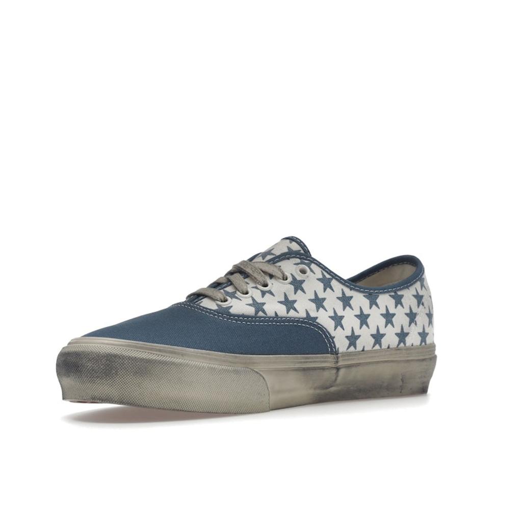 Vans Bianca Chandôn x Authentic VLT LX Stressed Navy Unisex Sneakers Blue White VN0A4CS4NUT