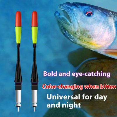 Electronic Float LED Luminous Float High Sensitive Top Mount Float Color Changing Glow Floating Bobber Fishing Equipment