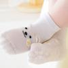 Baumwoll Socken mit Anti-Rutsch-Sohle für Mädchen Jungen Atmungsaktive Knöchelsocken Hohe Elastische Grip Socken Baby Knöchelsocken
