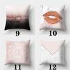 Pink Series Pillowcase 45cmX45cm Square Sofa Pillow Cover Rose Cushion cover