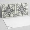 Panel Pcv Z Motywem Łatwa Dekoracja Do Jadalni 120X60 Cm Wzór Kwiatowy Z Symetrią