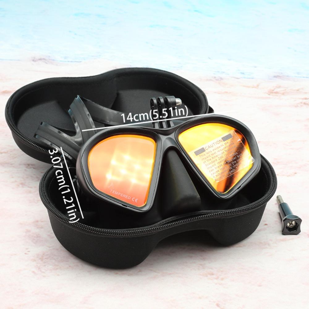 Foldable Snorkel Snorkeling Set J-Type Diving Mask Diving Mask  Snorkeling