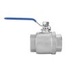 304 Stainless Steel Two Piece Full Port Female Thread Ball Valve 1?12" DN40 1000 WOG